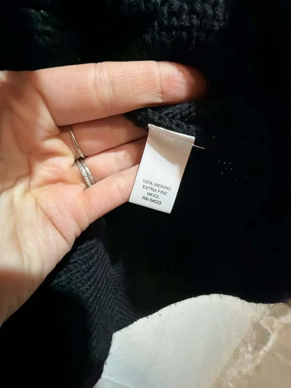 Banana Republic Extra Fine Italian Merino Wool Shawl Collar Cardigan Sweater Bla